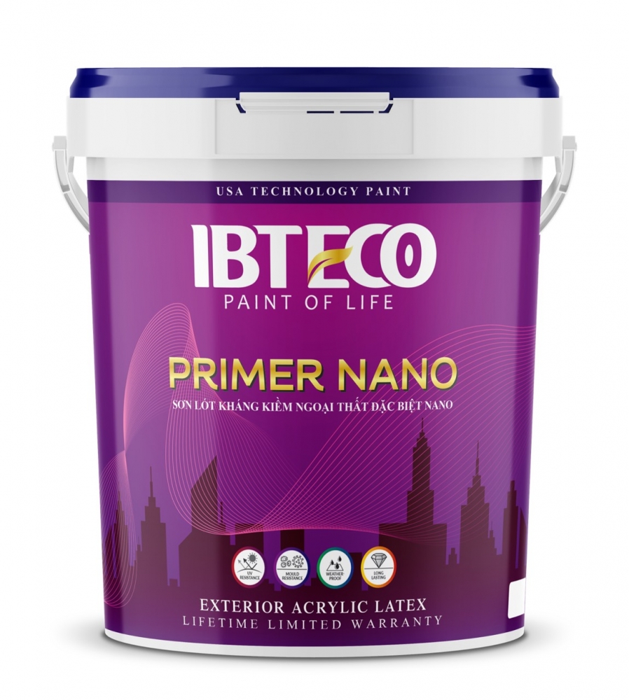 Sơn lót kháng kiềm ngoại thất đặc biệt Nano