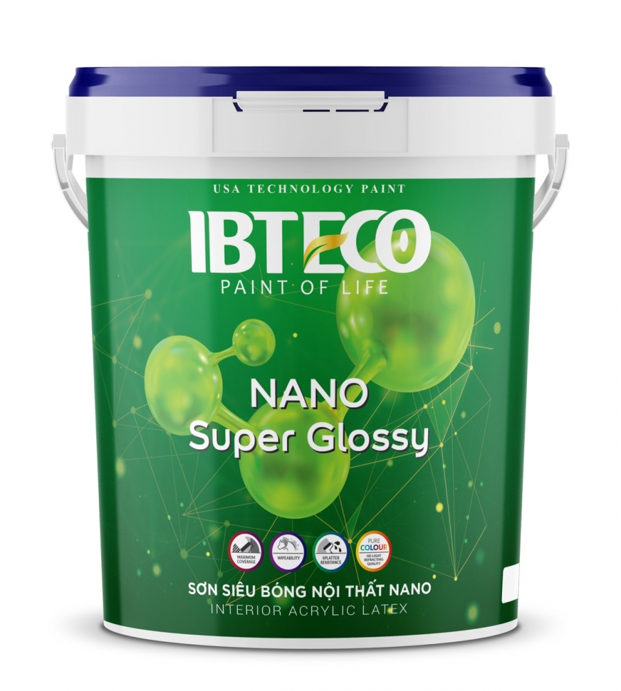Sơn siêu bóng nội thất Nano